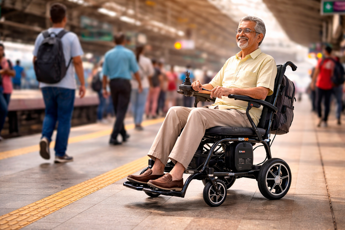 How to Travel Around India with an Electric Wheelchair: Metro, Trains, Airports & Cab Rides Made Easy