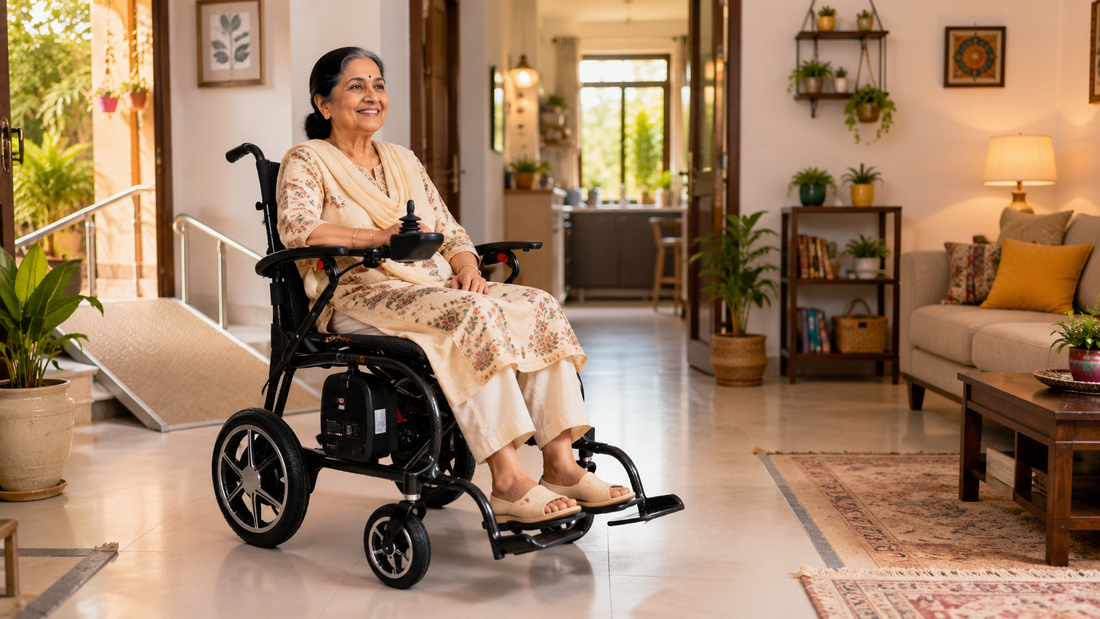How to Make an Indian Home More Electric Wheelchair Friendly