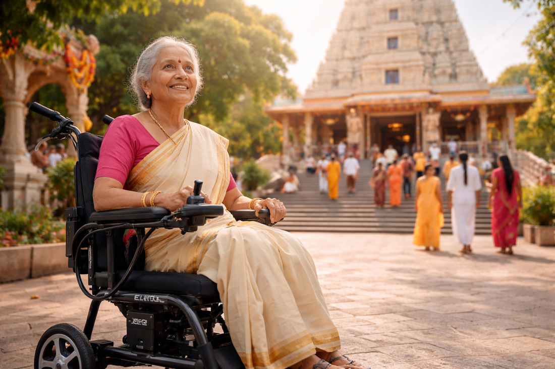 Electric Wheelchairs for Temple Visits: Making Religious Trips Easier for Seniors in India
