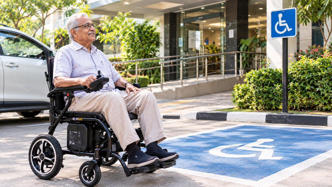 Understanding Accessible Parking in India: A Guide for Electric Wheelchair Users